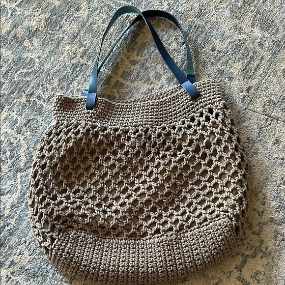 Moda Luxe Handbags - Mods Luxe Handcrafted taupe  Tote Bag
